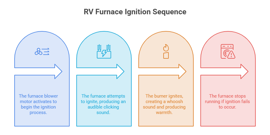 RV Furnace Ignition Sequence